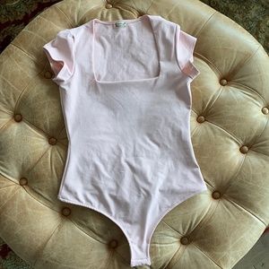 Free People Square Eyes Bodysuit